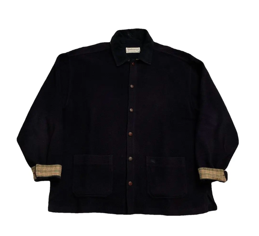 Bluson en Laine Burberry