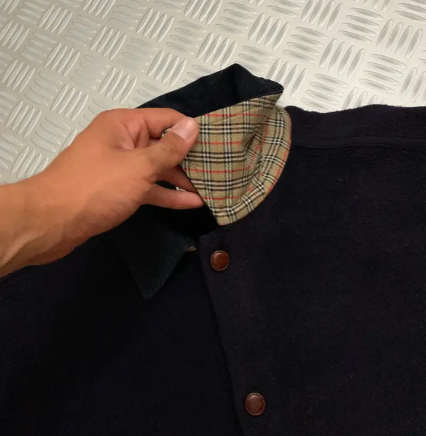Bluson en Laine Burberry